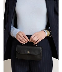 Lauren Ralph Lauren Leather Marcy Crossbody Wallet