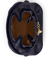 Lauren Ralph Lauren Blake Medium Belted Leather Bucket Bag