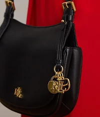 Lauren Ralph Lauren Marcy Medium Leather Crossbody Bag