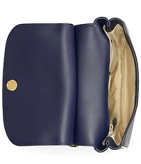 Lauren Ralph Lauren Marcy Medium Contrast Trim Crossbody Bag