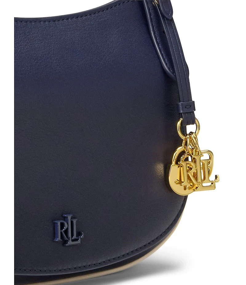 Lauren Ralph Lauren Marcy Medium Contrast Trim Crossbody Bag