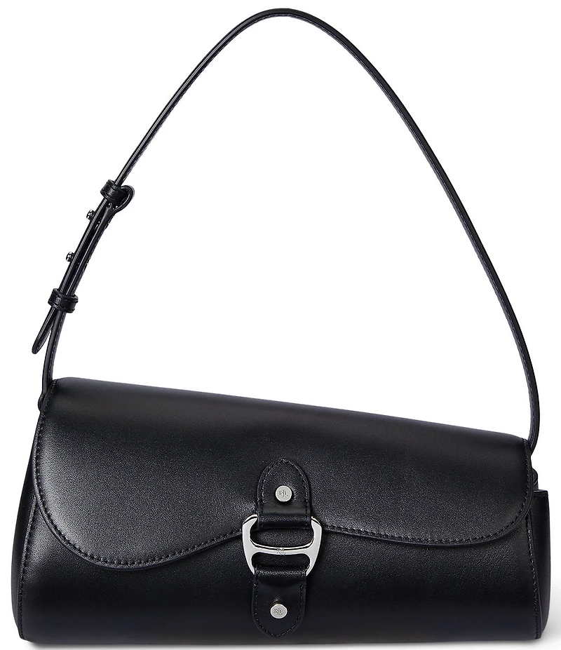 Lauren Ralph Lauren Leather Medium Tasha East-West Shoulder Bag