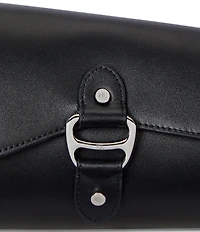 Lauren Ralph Lauren Leather Medium Tasha East-West Shoulder Bag