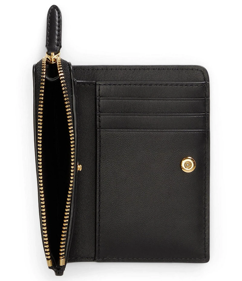 Lauren Ralph Lauren Leather Small Bi-Fold Wallet