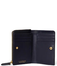Lauren Ralph Lauren Leather Small Bi-Fold Wallet