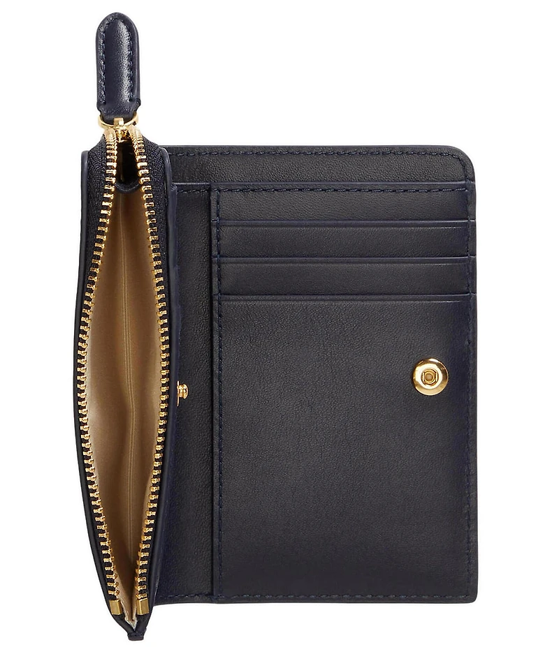 Lauren Ralph Lauren Leather Small Bi-Fold Wallet