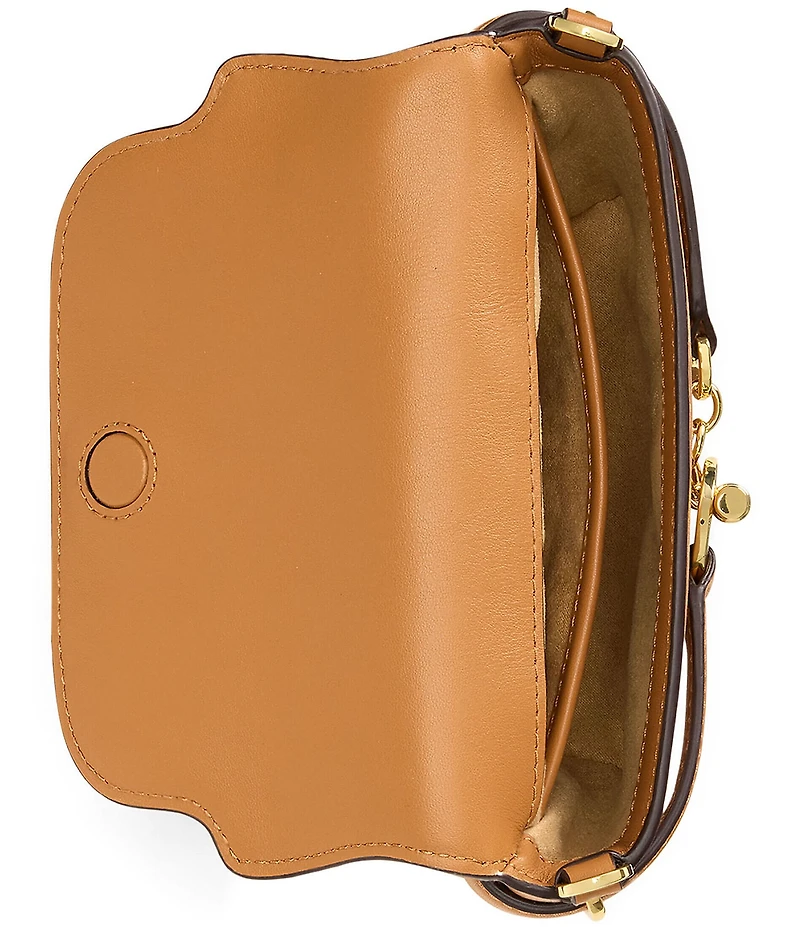 Lauren Ralph Lauren Blake Small Leather Belted Crossbody Bag