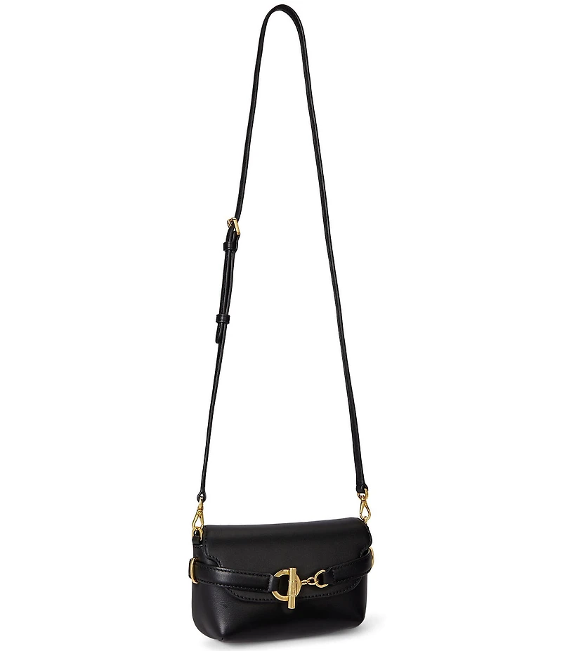 Lauren Ralph Lauren Blake Small Leather Belted Crossbody Bag