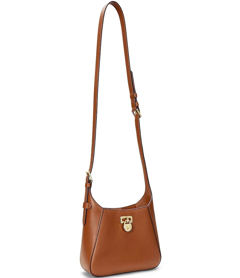 Lauren Ralph Lauren Tanner Mini Leather Padlock Shoulder Bag