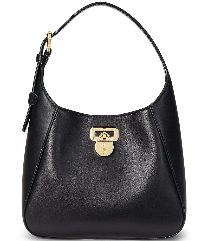 Lauren Ralph Lauren Tanner Mini Leather Padlock Shoulder Bag