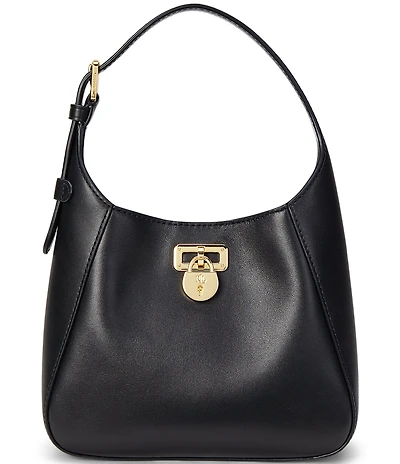 Lauren Ralph Lauren Tanner Mini Leather Padlock Shoulder Bag