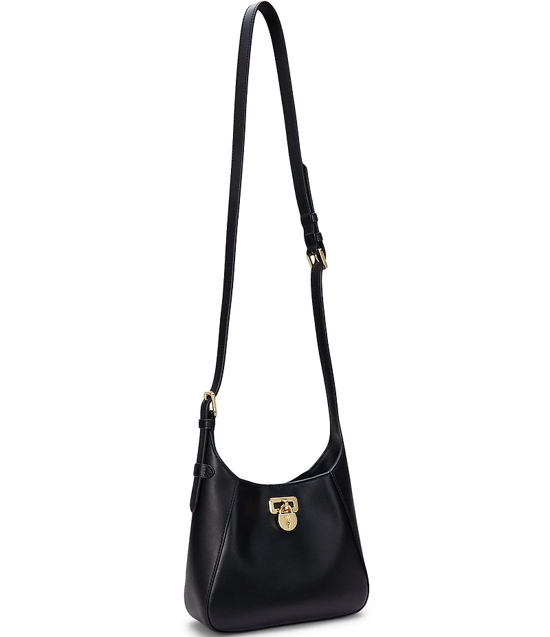 Lauren Ralph Lauren Tanner Mini Leather Padlock Shoulder Bag