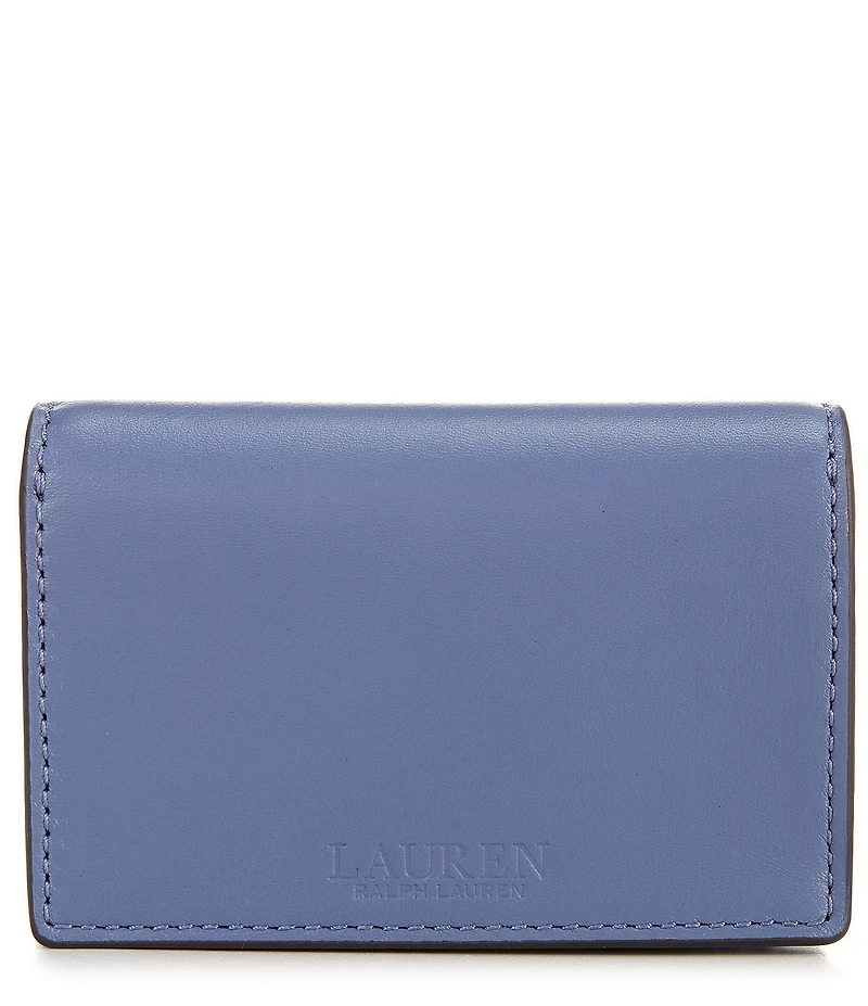 Lauren Ralph Lauren Leather Small Tasha Card Case