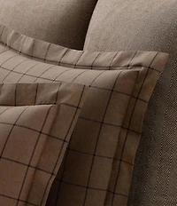 Lauren Ralph Lauren Ledger Windowpane Plaid Comforter Mini Set