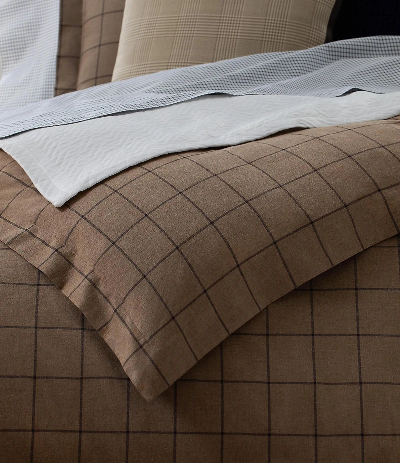 Lauren Ralph Lauren Ledger Windowpane Plaid Comforter Mini Set