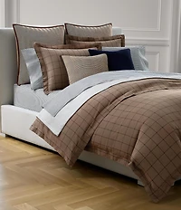 Lauren Ralph Lauren Ledger Windowpane Plaid Comforter Mini Set