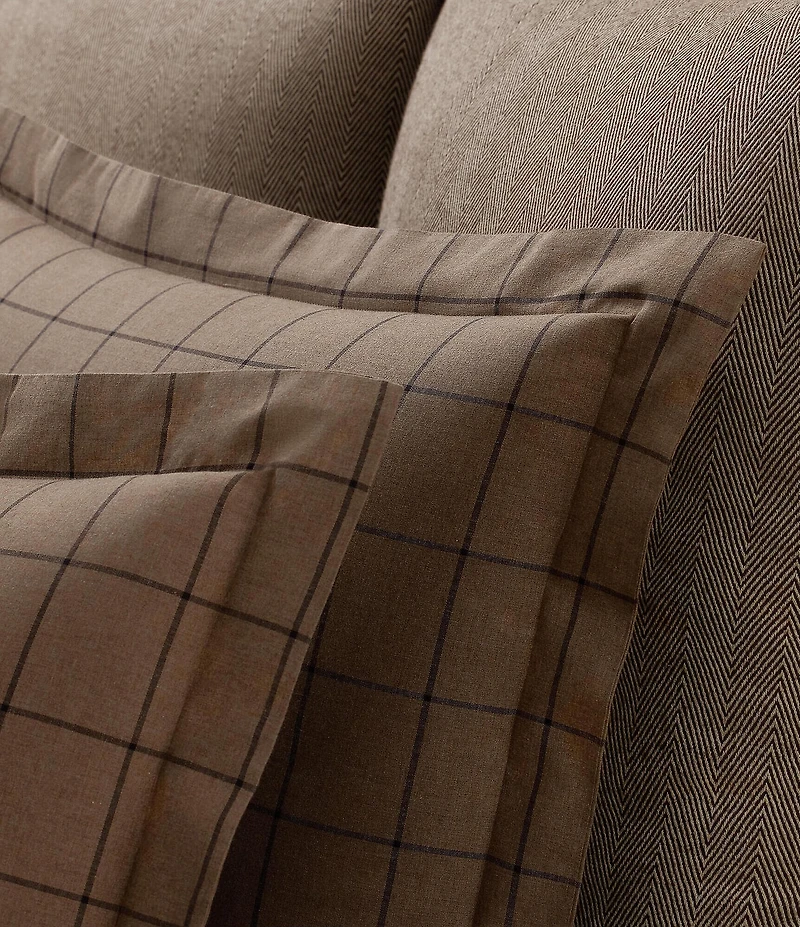 Lauren Ralph Lauren Ledger Windowpane Plaid Duvet Cover Mini Set