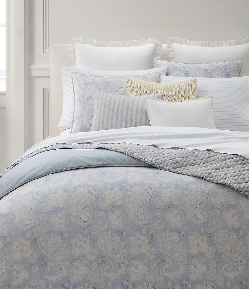 Lauren Ralph Lauren Leigh Paisley Reversible Duvet Cover Mini Set