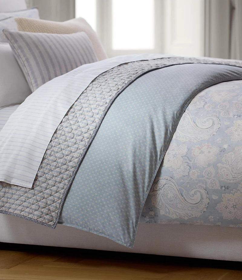 Lauren Ralph Lauren Leigh Paisley Reversible Duvet Cover Mini Set