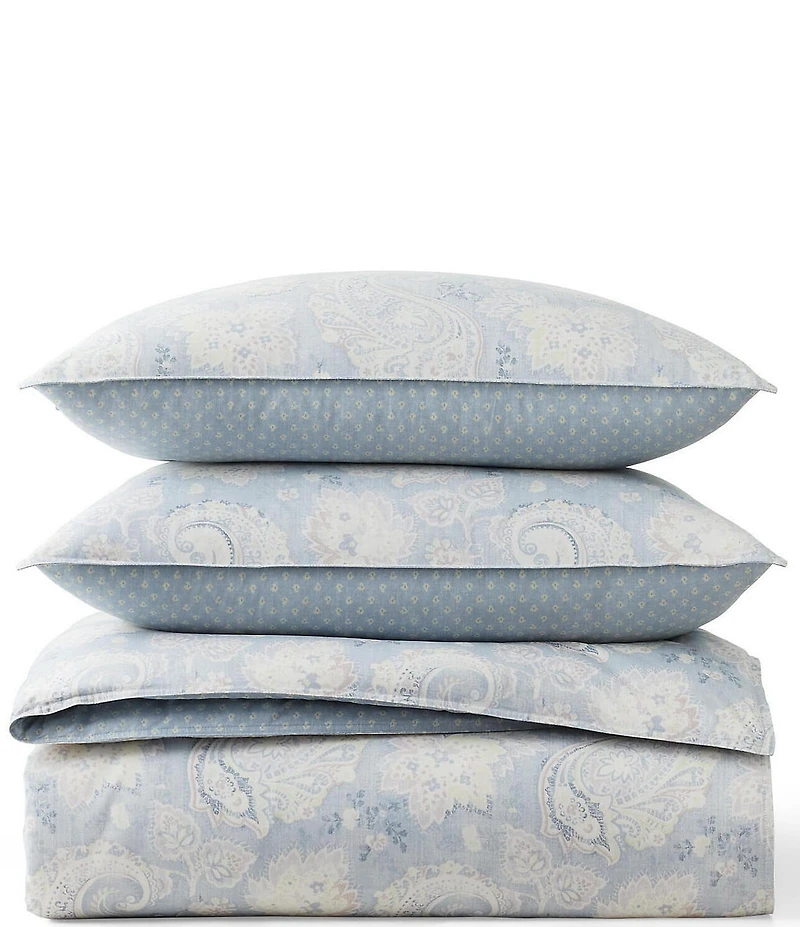 Lauren Ralph Lauren Leigh Paisley Reversible Duvet Cover Mini Set