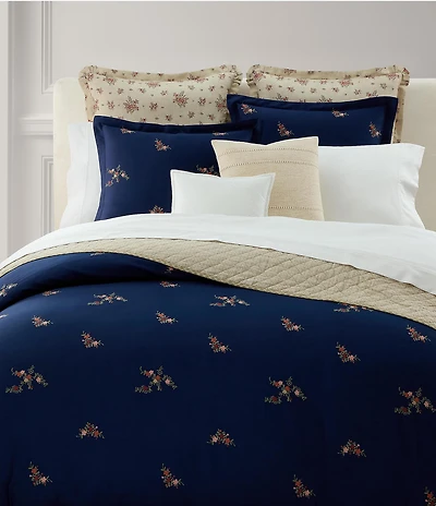 Lauren Ralph Lauren Liliana Embroidered Floral Duvet Cover Mini Set