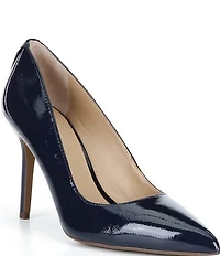 Lauren Ralph Lauren Lindella II Crinkle Patent Leather Pointed Toe Pumps