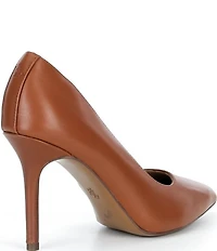 Lauren Ralph Lauren Lindella II Metallic Leather Pointed Toe Pumps