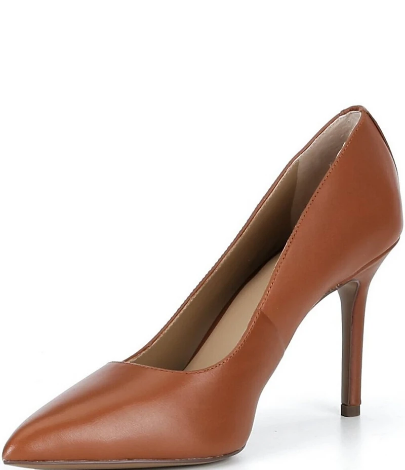 Lauren Ralph Lauren Lindella II Metallic Leather Pointed Toe Pumps