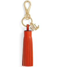 Lauren Ralph Lauren Logo & Leather Tassel Charm
