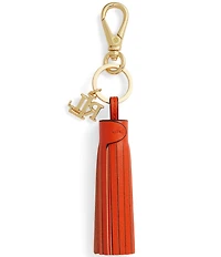 Lauren Ralph Lauren Logo & Leather Tassel Charm