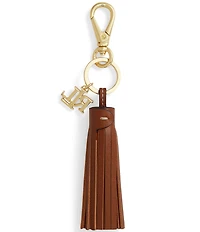 Lauren Ralph Lauren Logo & Leather Tassel Charm