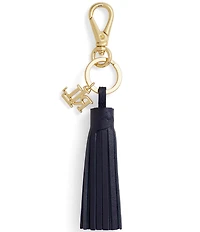 Lauren Ralph Lauren Logo & Leather Tassel Charm