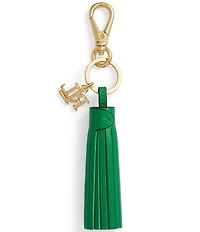 Lauren Ralph Lauren Logo & Leather Tassel Charm