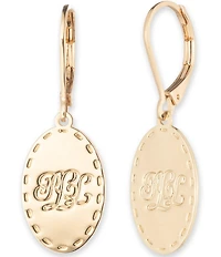Lauren Ralph Lauren Logo Drop Earrings