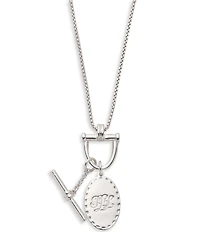 Lauren Ralph Lauren Logo Long Pendant Necklace