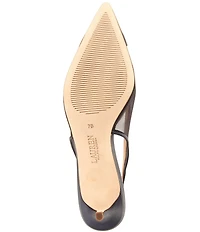 Lauren Ralph Lauren Lolah Mesh and Nappa Slingback Pumps