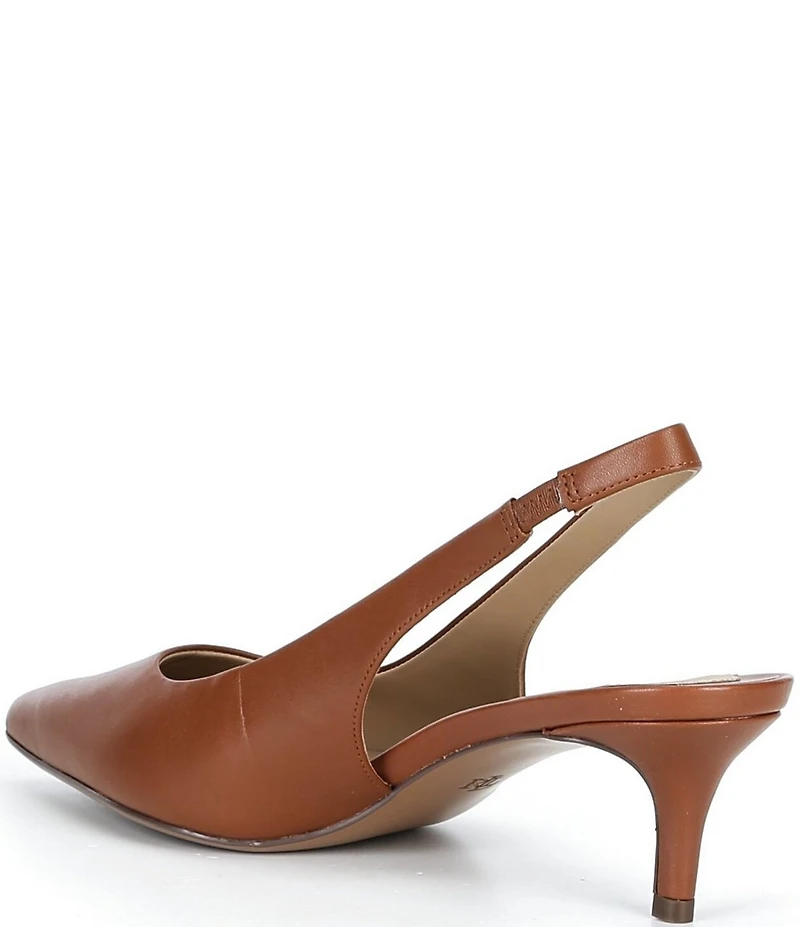 Lauren Ralph Lauren Lolah Nappa Slingback Pumps