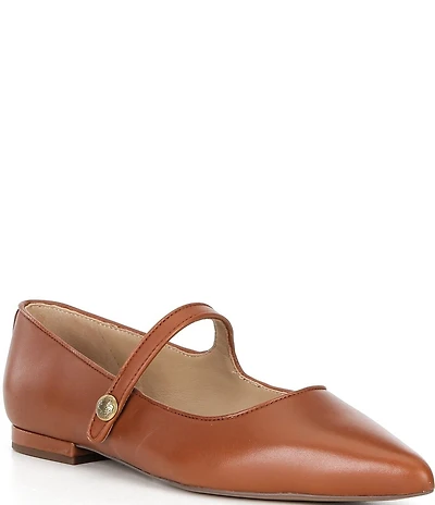Lauren Ralph Lauren Londyn Leather Mary Jane Flats