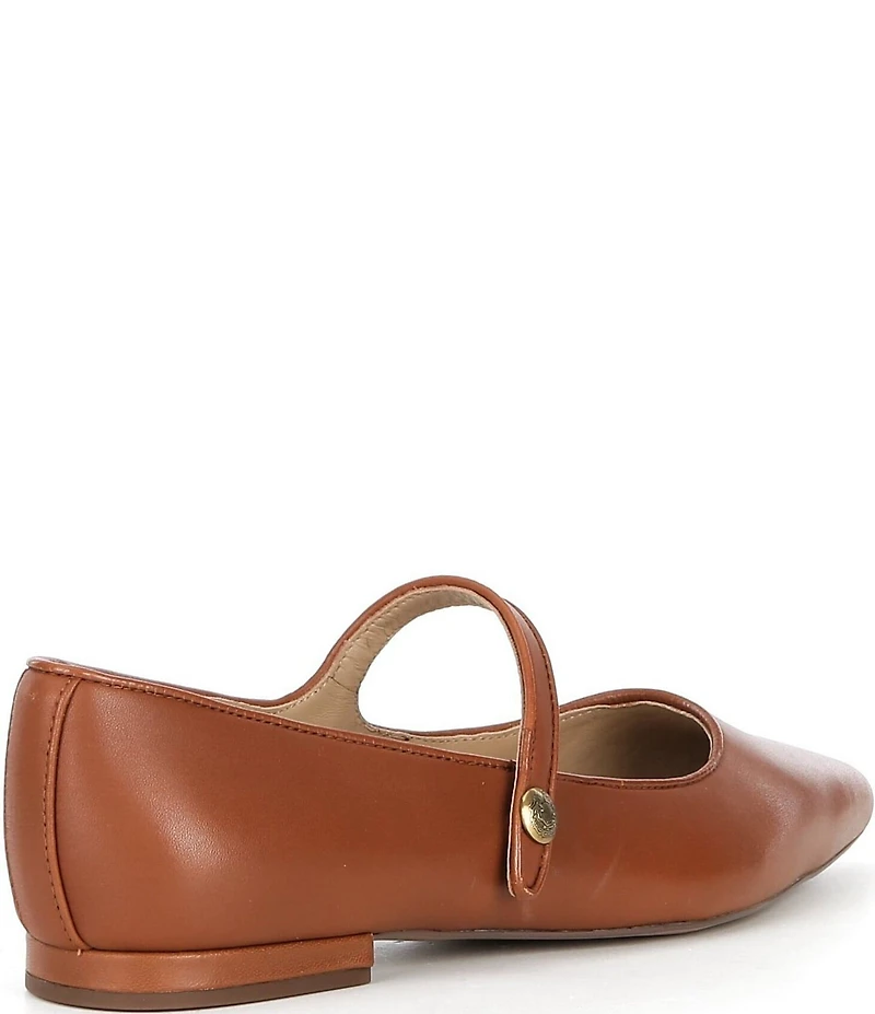 Lauren Ralph Lauren Londyn Leather Mary Jane Flats