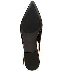 Lauren Ralph Lauren Londyn Suede Slingback Pointed Toe Ballet Flats