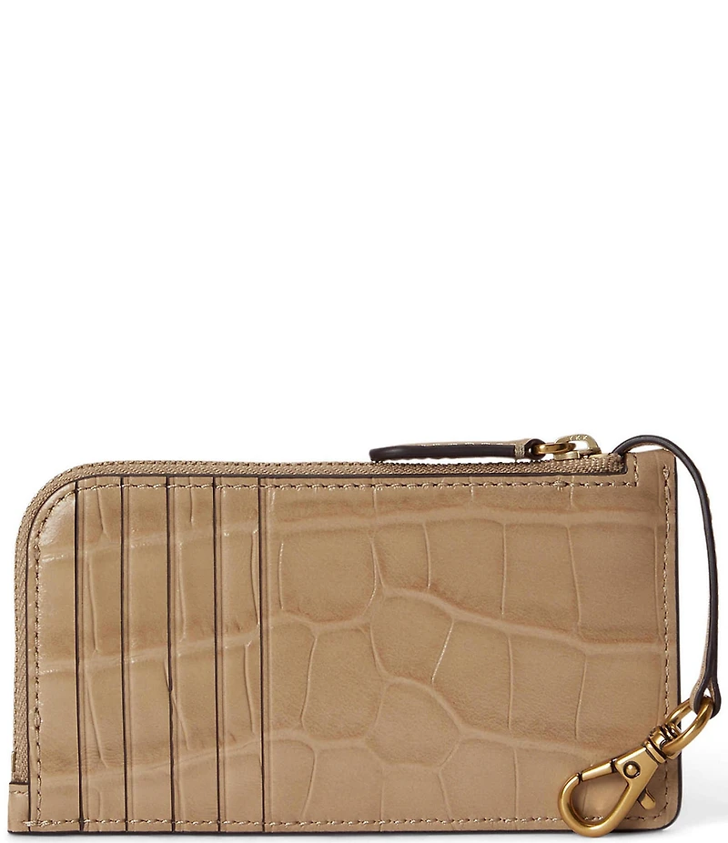 Lauren Ralph Lauren Long Zip Card Case