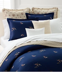Lauren Ralph Lauren Lylah Scattered Floral Pleated Flanged Euro Sham