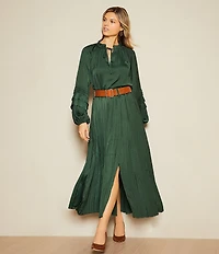 Lauren Ralph Lauren Lynden Burnished Leather Wingtip Dress Pumps