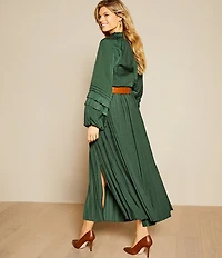 Lauren Ralph Lauren Lynden Burnished Leather Wingtip Dress Pumps