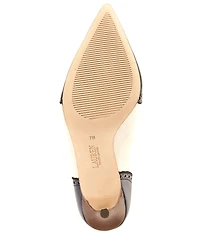 Lauren Ralph Lauren Lynden Perforated Leather Pointed Toe Pumps