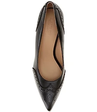 Lauren Ralph Lauren Lynden Perforated Leather Pumps