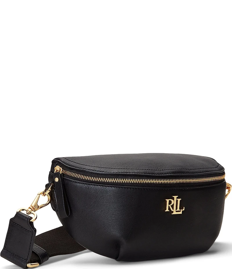 Lauren Ralph Lauren Marcy Leather Belt Bag