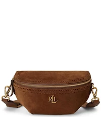Lauren Ralph Lauren Marcy Perforated Suede Belt Bag