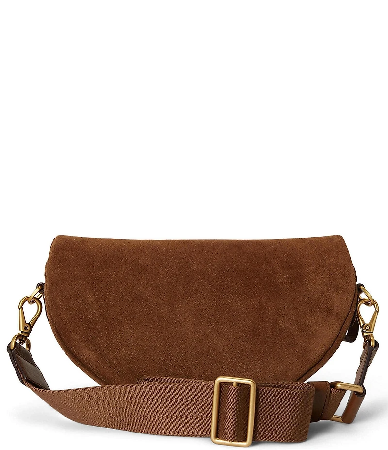 Lauren Ralph Lauren Marcy Perforated Suede Belt Bag