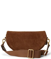 Lauren Ralph Lauren Marcy Perforated Suede Belt Bag